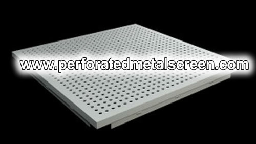 Perforated Aluminum Architectural Mesh Panels And Sound Absorption